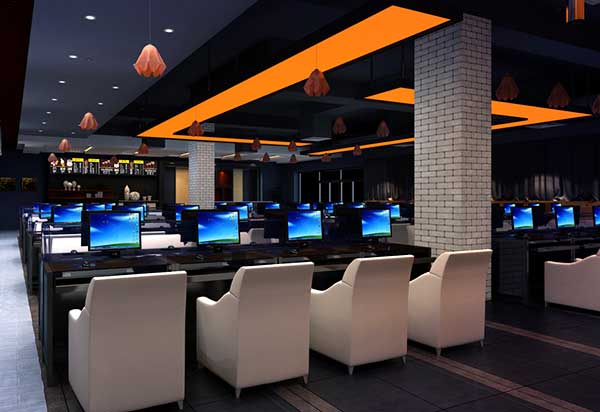 夢達網(wǎng)吧家具設計效果圖