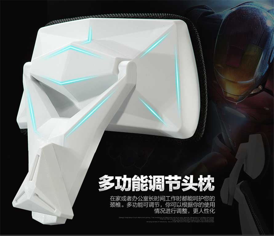 夢(mèng)達(dá)鉆石網(wǎng)吧網(wǎng)架椅多功能調(diào)節(jié)頭枕設(shè)計(jì)