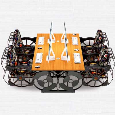 網(wǎng)咖蜂巢桌_型號(hào)TB019