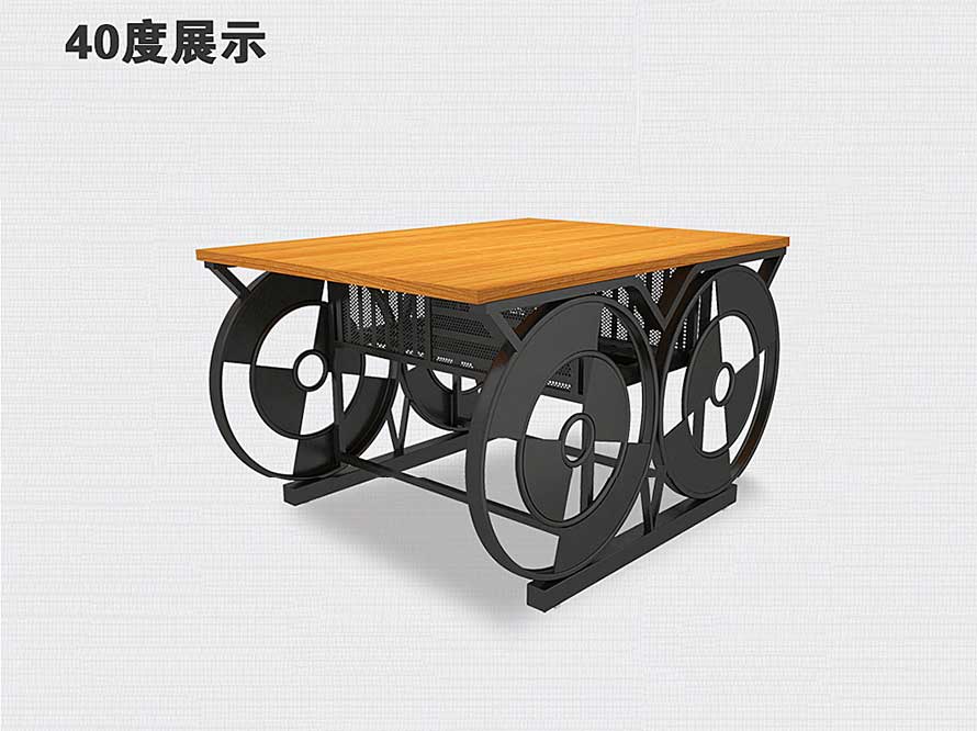 夢達網(wǎng)咖蜂巢桌設(shè)計圖40度展示