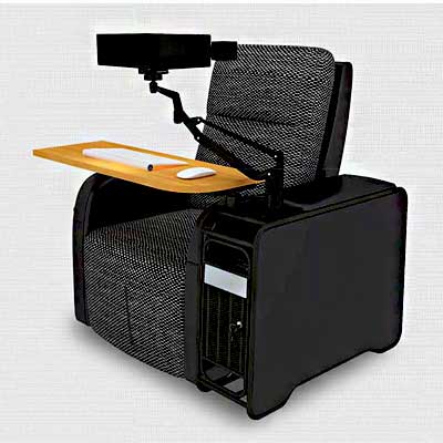 網(wǎng)吧一體沙發(fā)椅_型號SF053