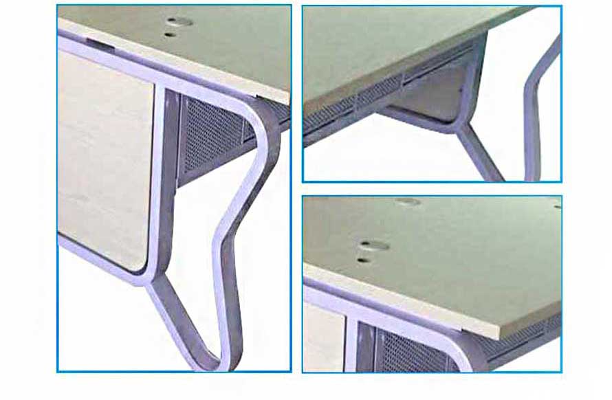 烤漆網(wǎng)吧桌桌體結(jié)構(gòu)細(xì)節(jié)特寫