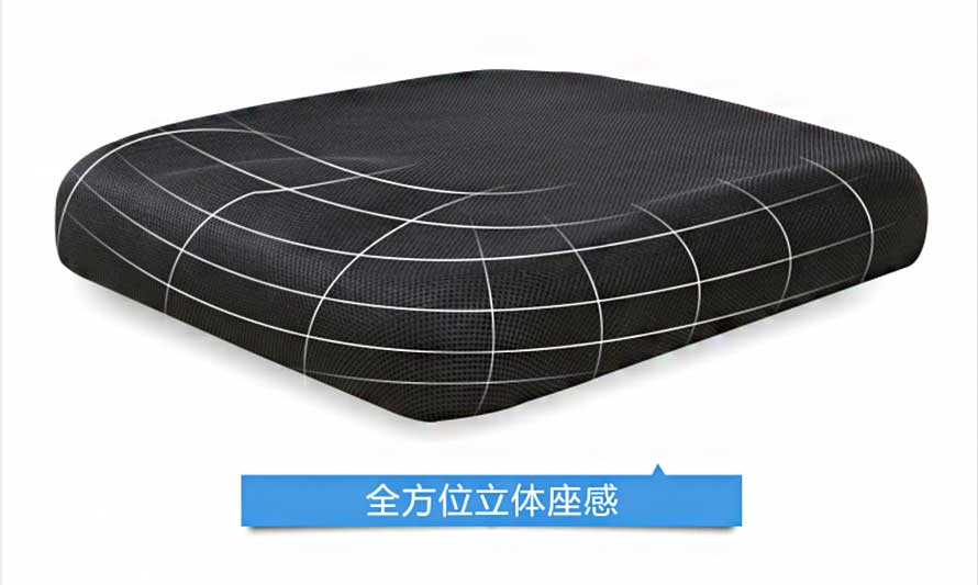 夢(mèng)達(dá)網(wǎng)眼布網(wǎng)吧椅立體坐墊，人體完美貼合，享受立體坐感