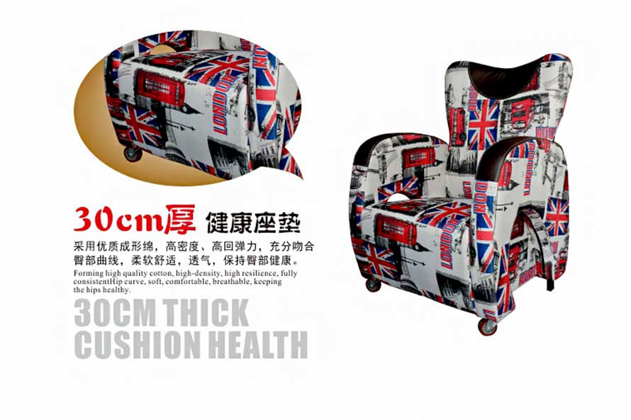 夢達(dá)時尚布藝網(wǎng)吧沙發(fā)加厚坐墊舒適設(shè)計(jì)