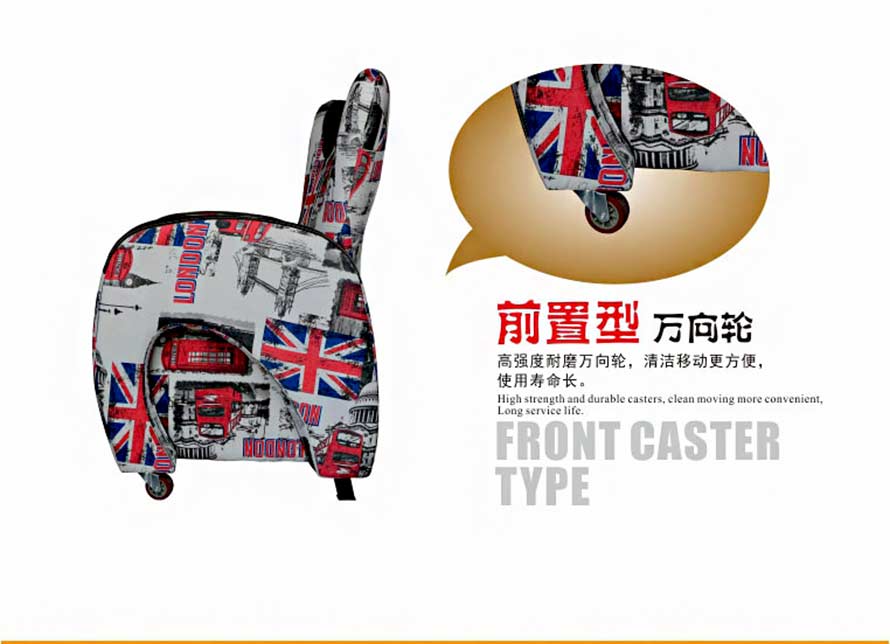 夢達(dá)時尚布藝網(wǎng)吧沙發(fā)前置性方向輪