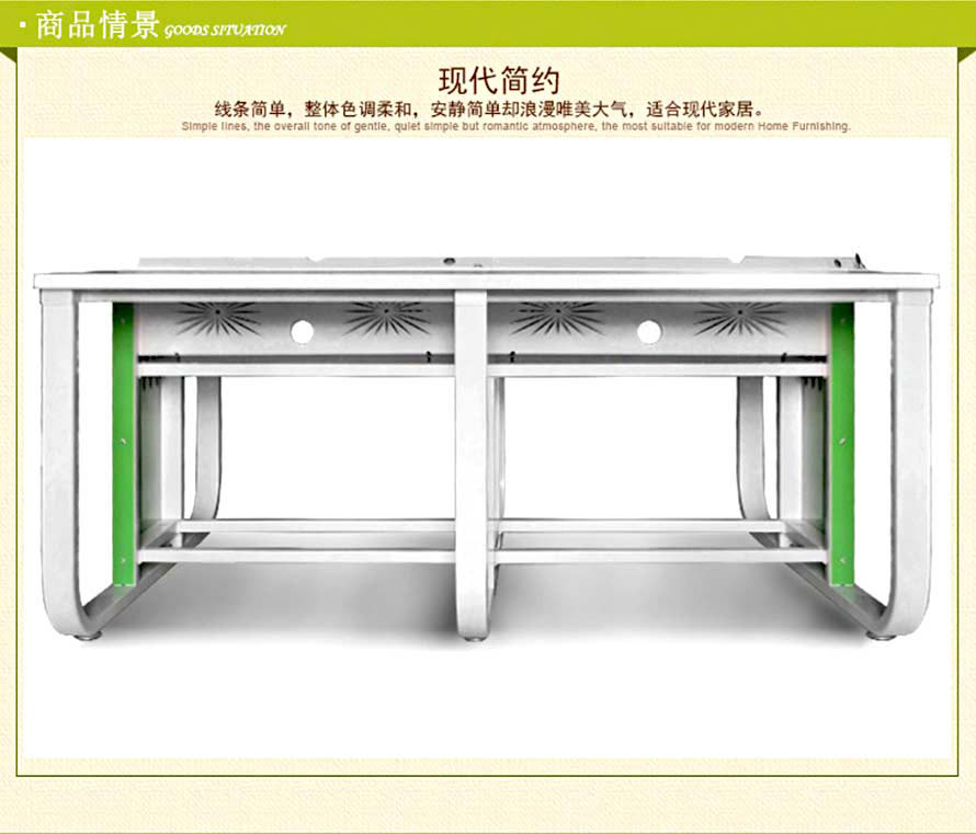 夢(mèng)達(dá)不銹鋼網(wǎng)吧電腦桌設(shè)計(jì)效果圖
