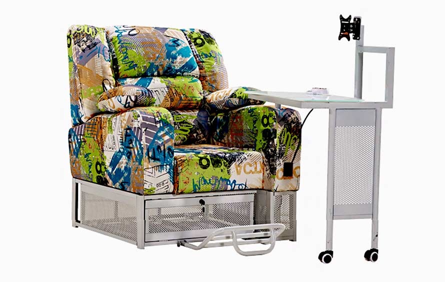 夢達網(wǎng)吧沙發(fā)一體桌設(shè)計效果圖