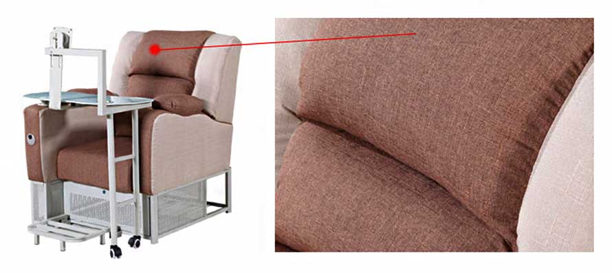 夢達網(wǎng)吧沙發(fā)電腦桌一體靠背圖片