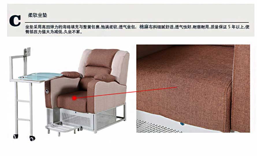 夢達網(wǎng)吧沙發(fā)電腦桌一體加厚坐墊圖片