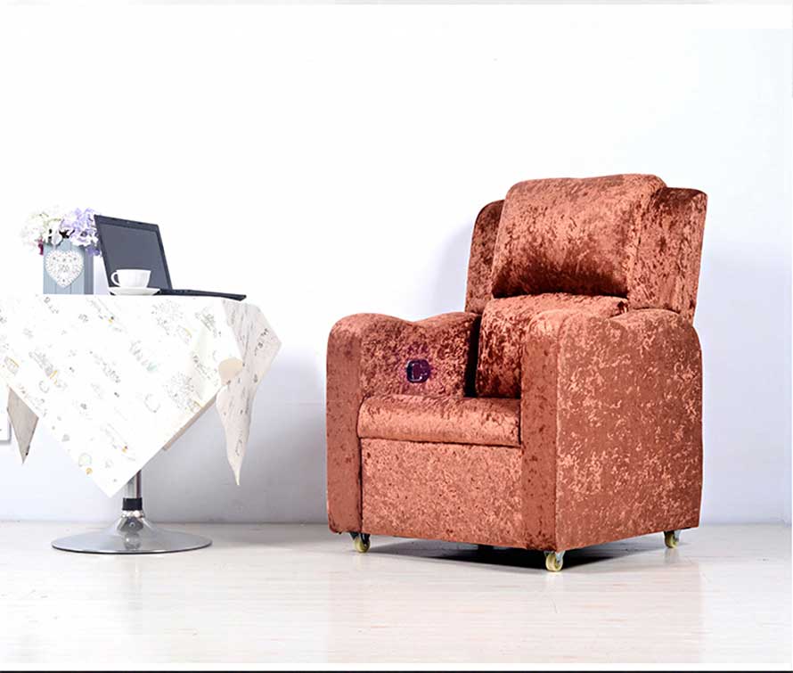 夢達(dá)棕色可調(diào)網(wǎng)吧沙發(fā)裝修效果圖