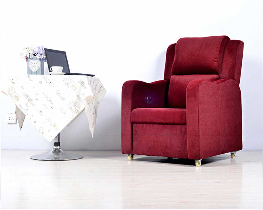 夢達(dá)紅色可調(diào)網(wǎng)吧沙發(fā)裝修效果圖