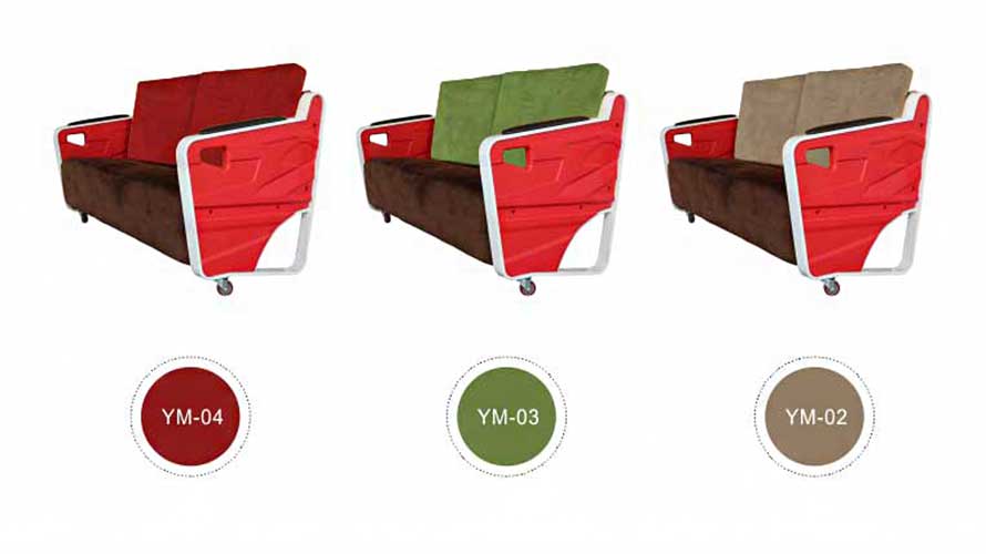 夢達(dá)多種顏色網(wǎng)吧雙人沙發(fā)效果圖