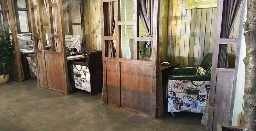 夢達(dá)網(wǎng)吧沙發(fā)座椅裝修效果圖