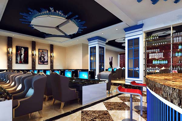 網(wǎng)吧裝修效果圖