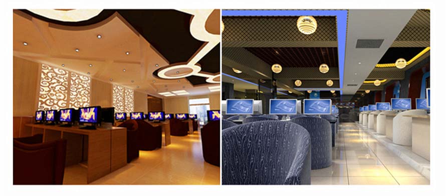 型網(wǎng)吧沙發(fā)裝修效果圖