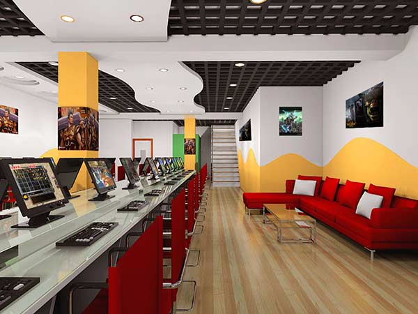 網(wǎng)吧裝修效果圖