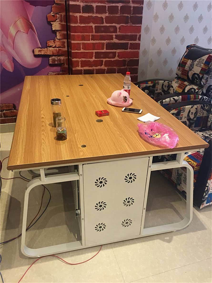 夢達機箱網吧電腦桌裝修效果圖