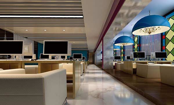 網(wǎng)吧設(shè)計(jì)效果圖