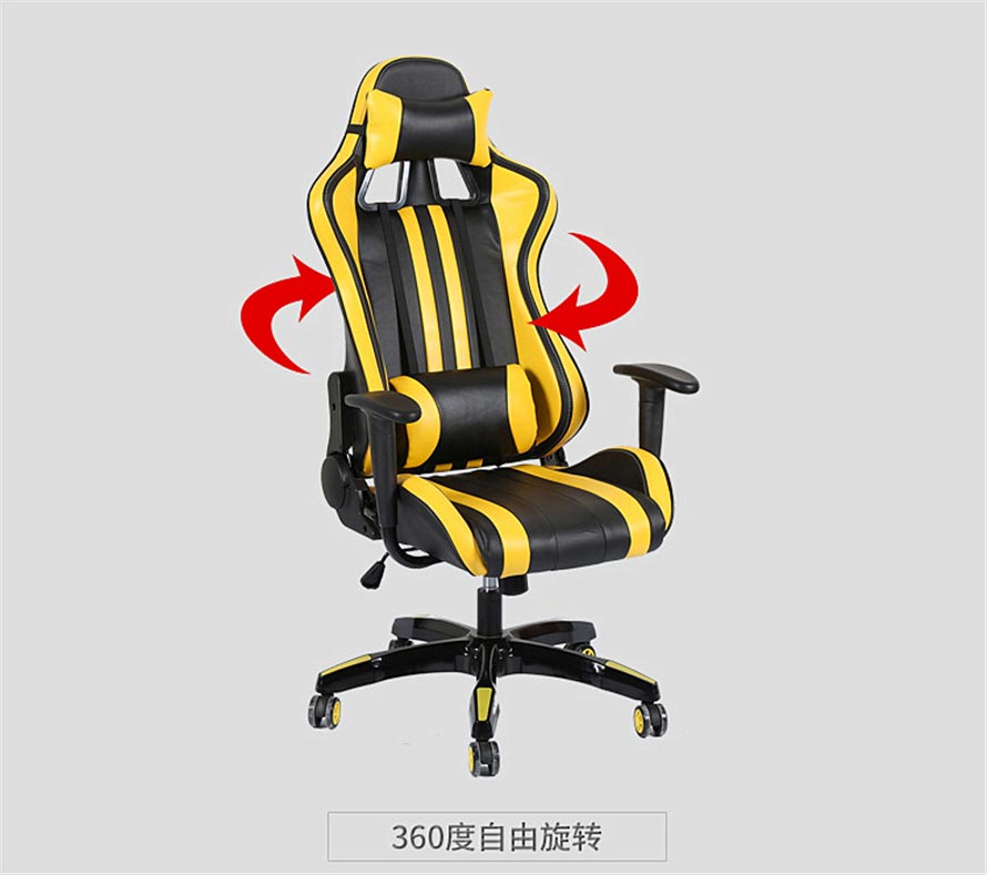夢達汽車網(wǎng)吧椅460度自由旋轉(zhuǎn)功能