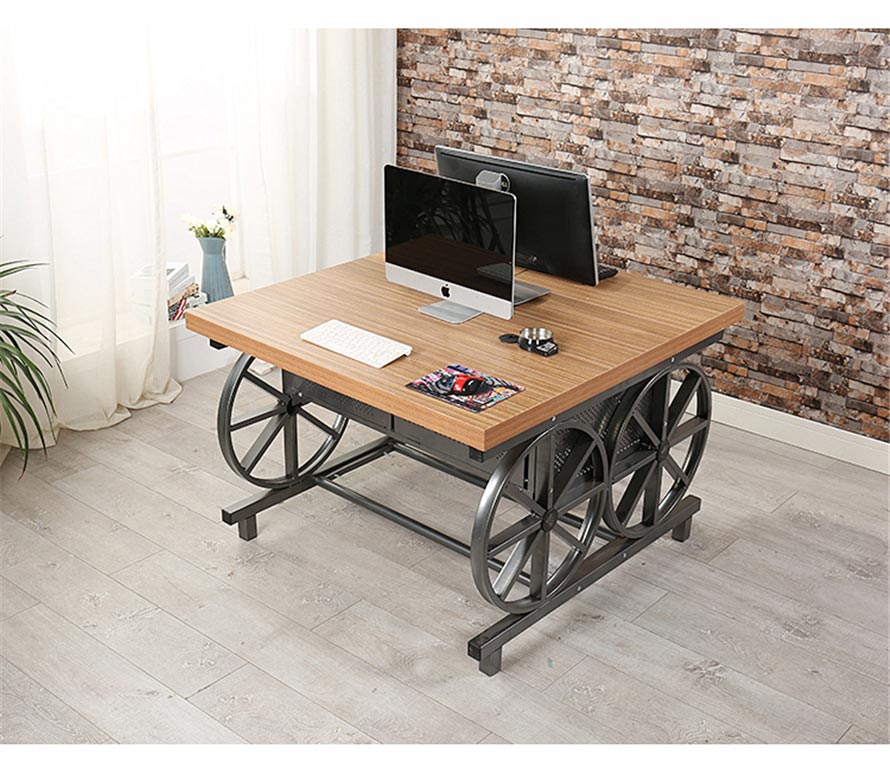 夢達(dá)不銹鋼網(wǎng)吧電腦桌裝修效果圖