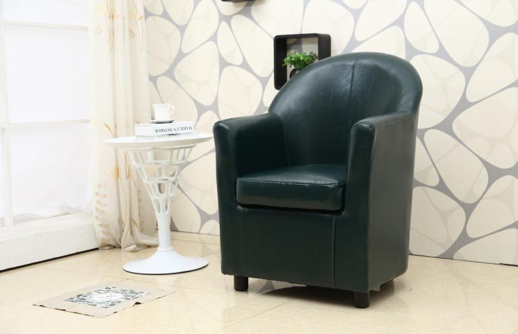 夢(mèng)達(dá)藍(lán)色pu皮網(wǎng)吧圓沙發(fā)裝修效果圖