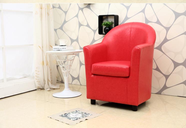 夢(mèng)達(dá)藍(lán)色pu皮網(wǎng)吧圓沙發(fā)裝修效果圖