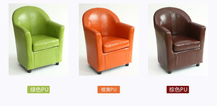 夢(mèng)達(dá)綠色pu、橙黃pu、棕色pu三色網(wǎng)吧小型皮藝沙發(fā)設(shè)計(jì)效果圖