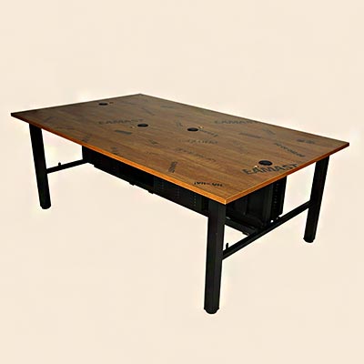 網(wǎng)吧防盜電腦桌_型號TB009