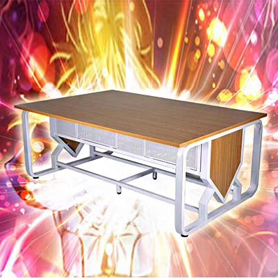 鋼架網(wǎng)吧電腦桌_型號TB010