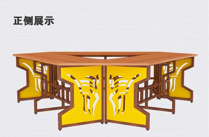 夢達(dá)網(wǎng)吧連體電腦桌設(shè)計(jì)效果圖