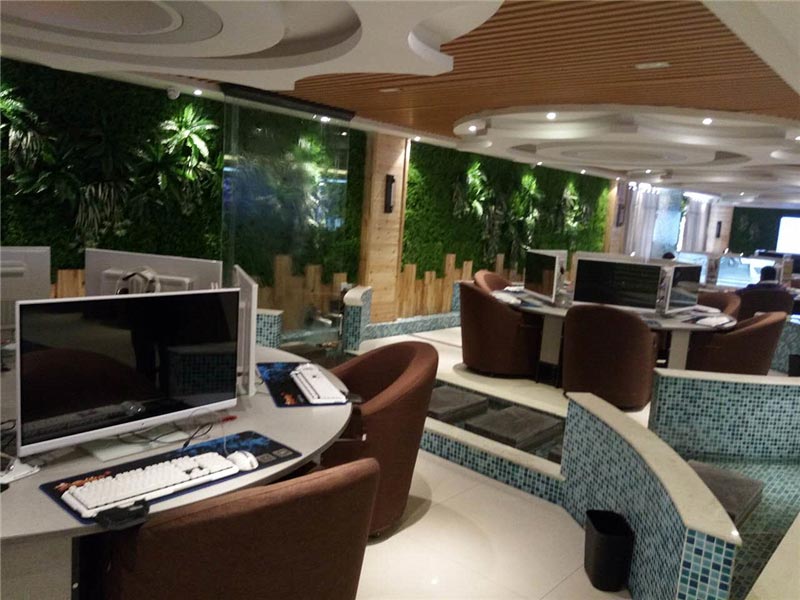 奇緣仙境網(wǎng)咖桌椅裝修效果圖