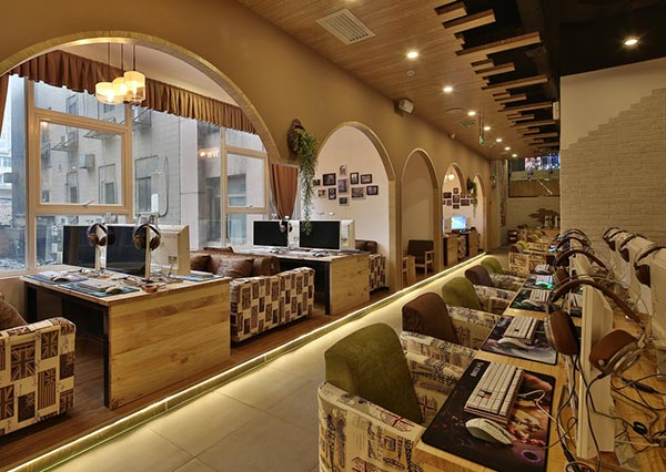 網(wǎng)咖裝修效果圖