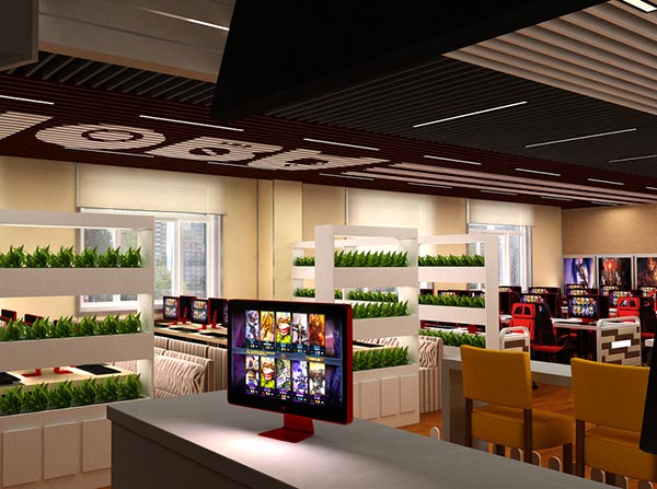 網(wǎng)咖裝修效果圖