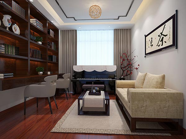 家用書(shū)房沙發(fā)裝修效果圖