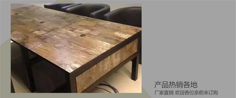 夢達木質網(wǎng)吧電腦桌裝修效果圖