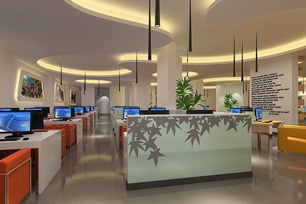 網(wǎng)吧裝修效果圖