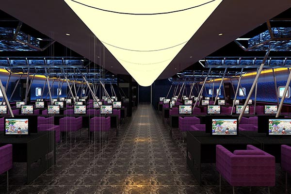 網(wǎng)吧裝修效果圖