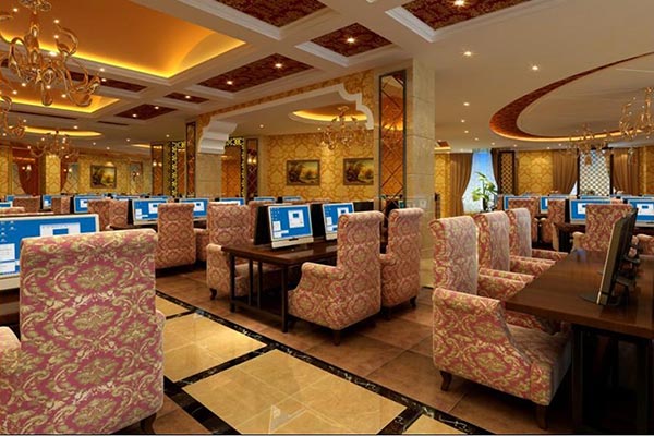 網(wǎng)吧沙發(fā)裝修效果圖