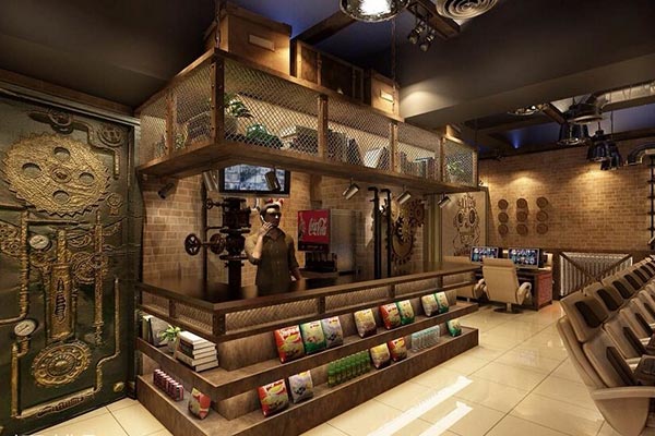 網(wǎng)咖裝修效果圖