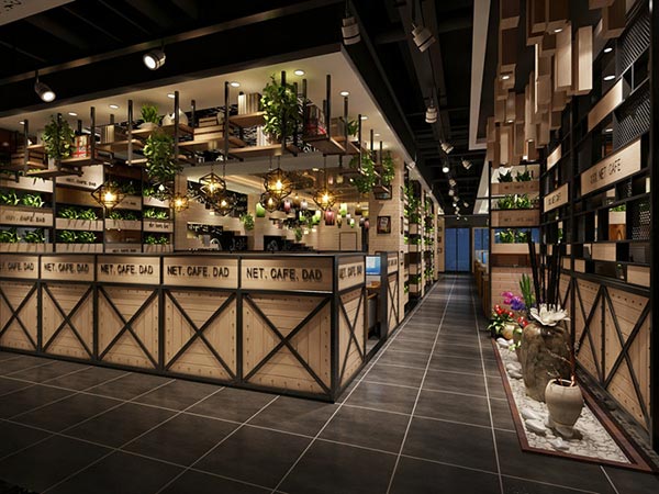 網(wǎng)咖裝修效果圖
