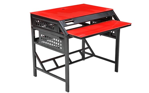 不銹鋼網(wǎng)吧桌圖片