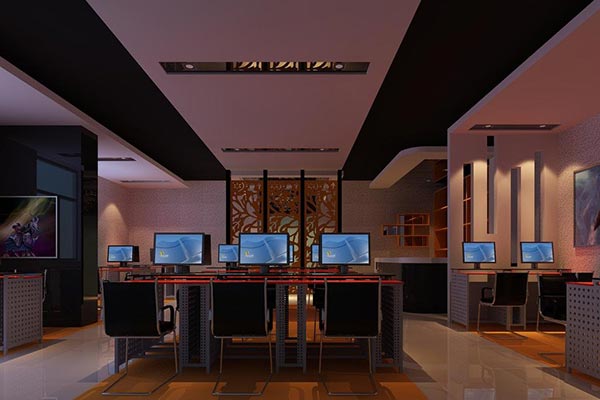 網(wǎng)吧裝修效果圖