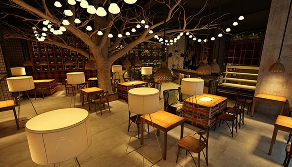 網(wǎng)吧裝修效果圖