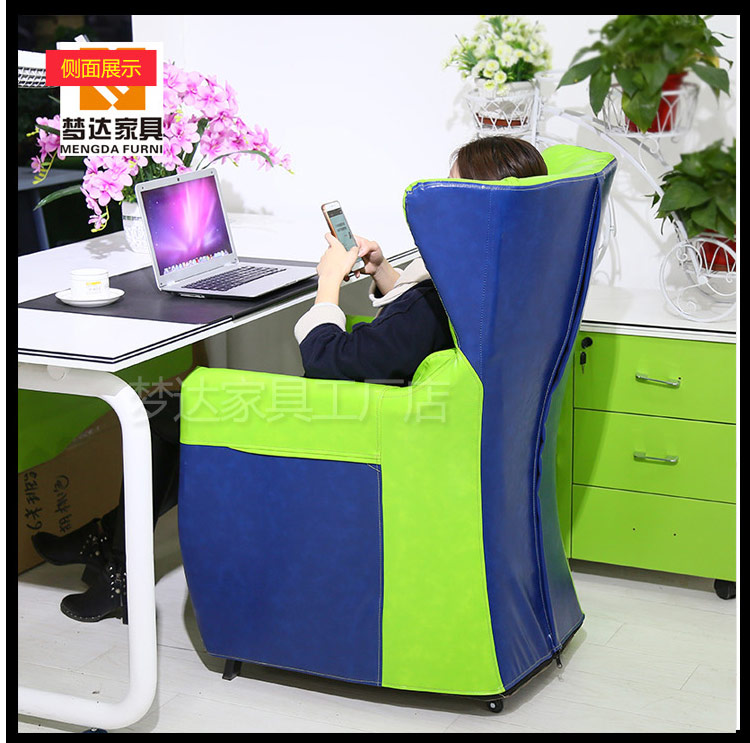 夢達(dá)美式皮沙發(fā)側(cè)面圖片