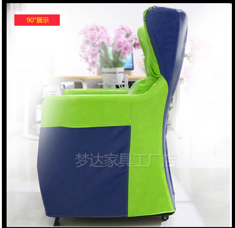 夢達(dá)美式皮沙發(fā)正側(cè)面圖片特寫