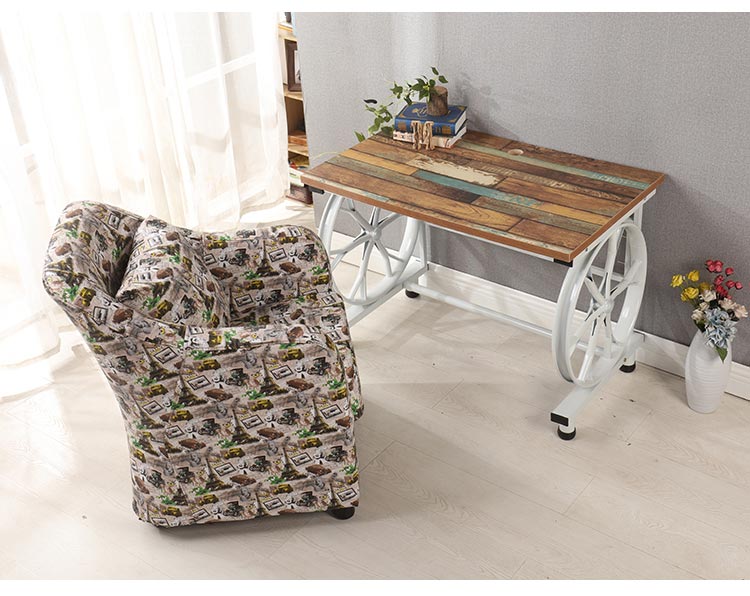 夢達網(wǎng)吧單人電腦桌實拍圖