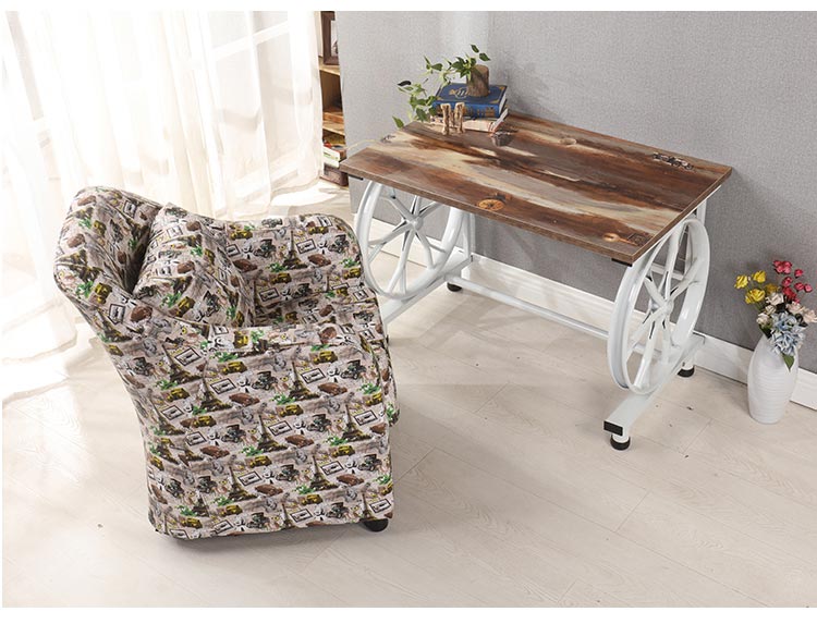 夢達網(wǎng)吧單人電腦桌實拍圖