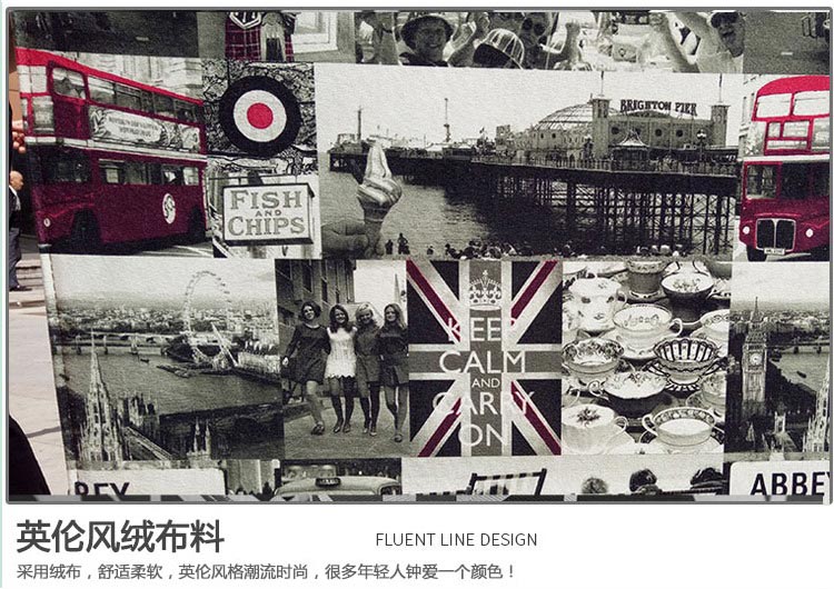 夢達(dá)網(wǎng)吧電腦沙發(fā)椅英倫風(fēng)絨布面料