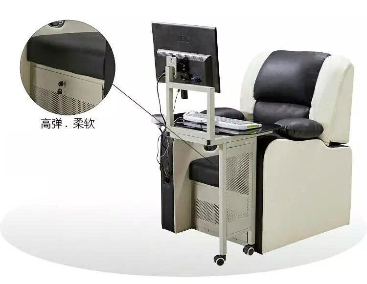 夢達(dá)網(wǎng)吧一體沙發(fā)椅柔軟舒適坐墊