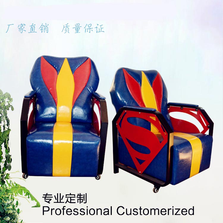 夢達網(wǎng)吧超纖皮沙發(fā)，廠家直供，質(zhì)量保證！